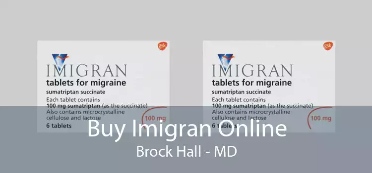 Buy Imigran Online Brock Hall - MD