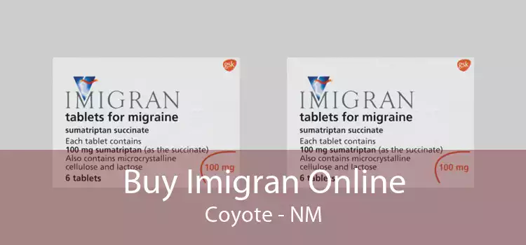 Buy Imigran Online Coyote - NM